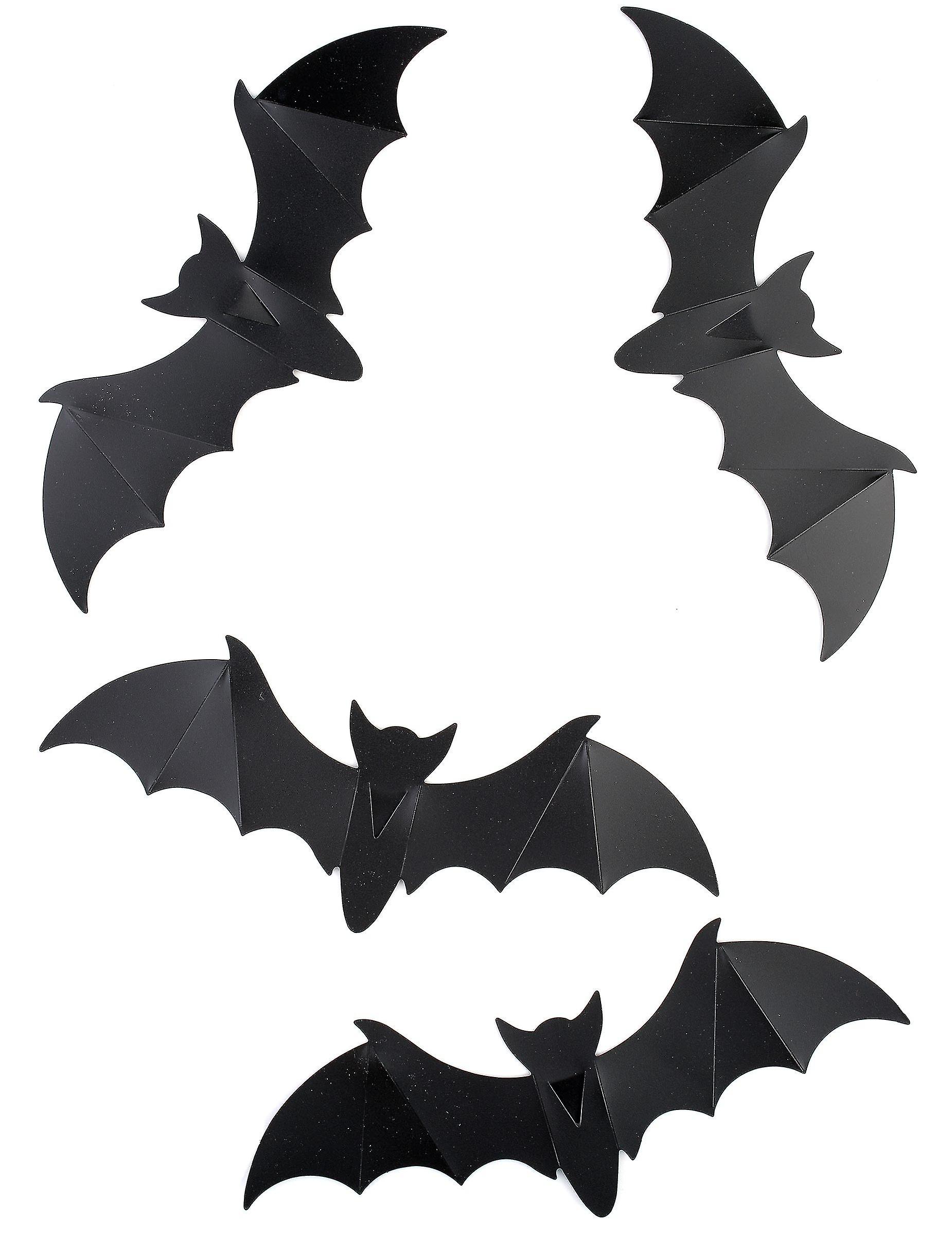 12 Chauve-souris Murales Dcoratives 15 Cm