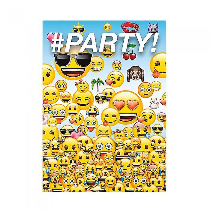 Emoji Icons Invitations (Pack of 16)
