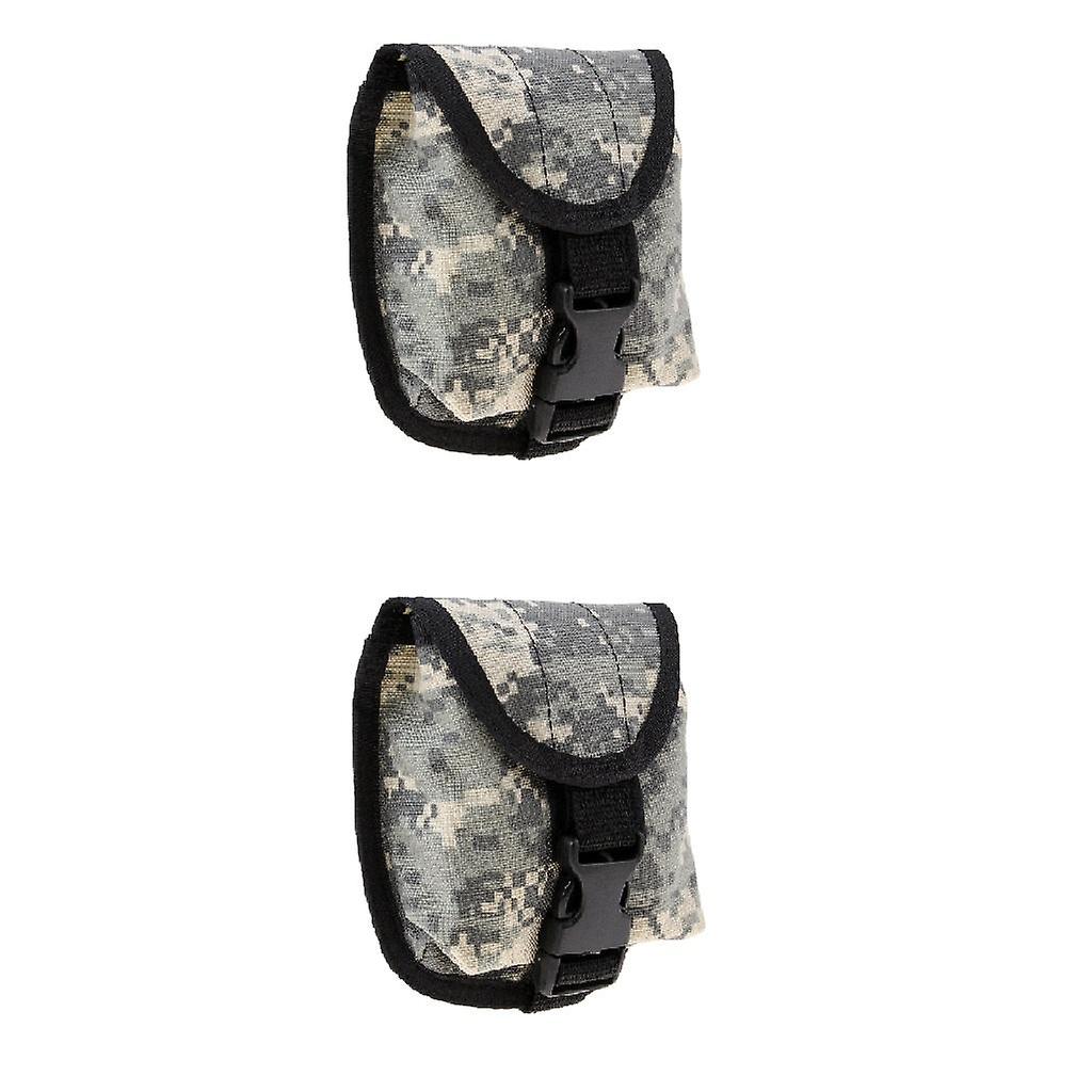 2pc Scuba Diving βάρος τσέπη γρήγορη απελευθέρωση πόρπη δάνειο θήκη ψηφιακή Camo