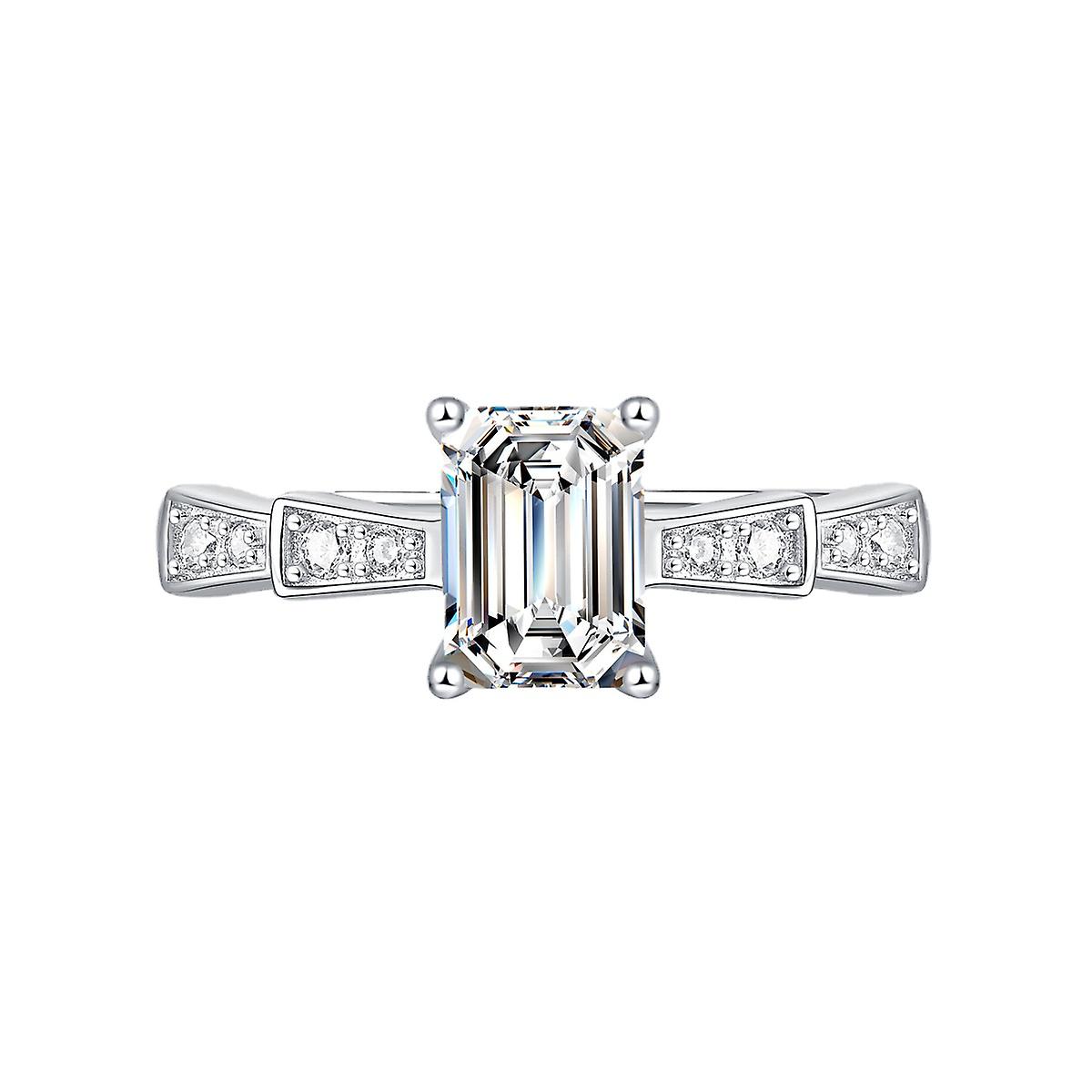925 Silver Mosan Stone Ring