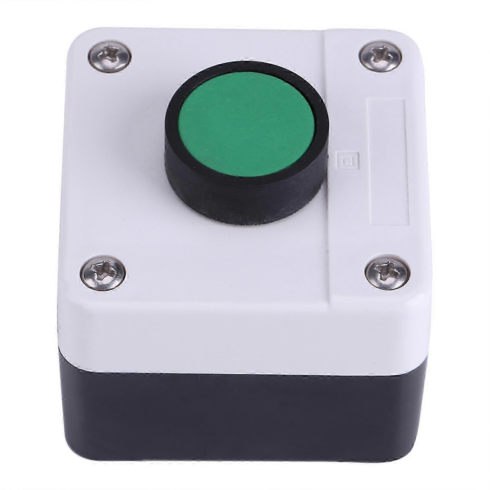 Weatherproof Green Push Button Switch One Button Control Box for Gate Opener