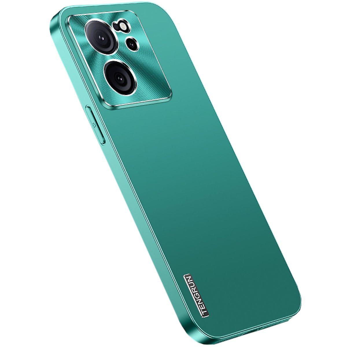 For Xiaomi 13T / 13T Pro Fine Matte Metal Design Phone Case Green