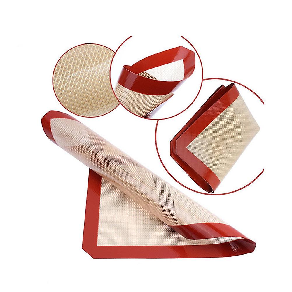 Silicone Dough Rolling Mat Baking Mat Pastry Clay Pad Sheet Liner Non-Stick Dish