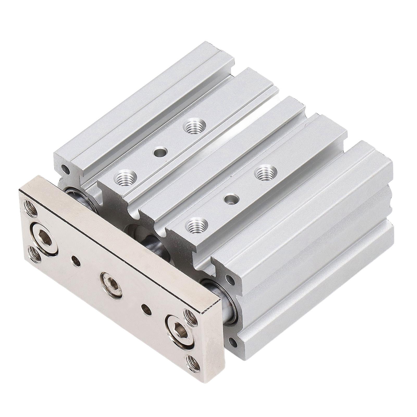 3 Rod Pneumatic Cylinder Double Action 16mm Bore 20mm Stroke with Guide SMC Type