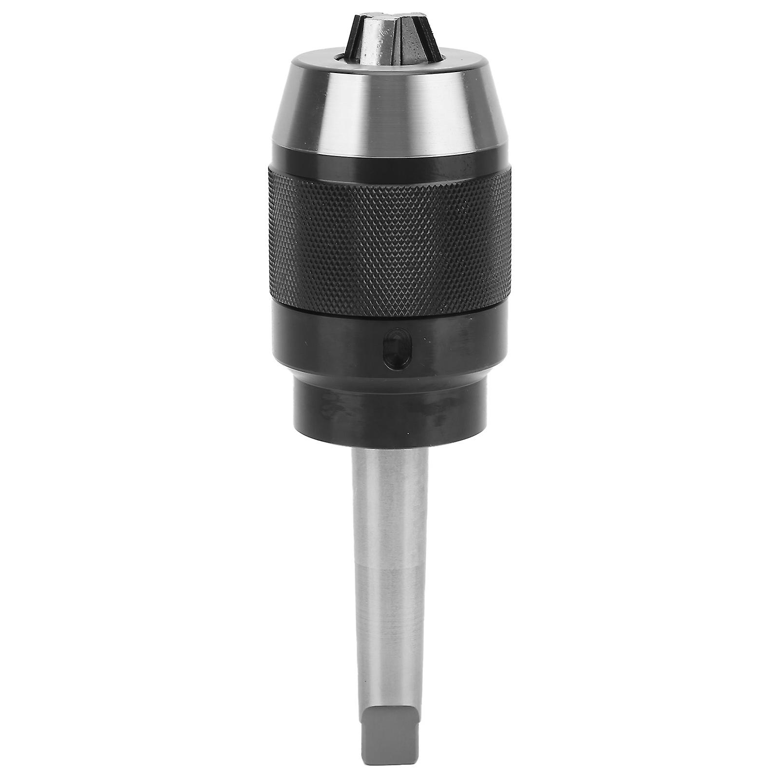 Qukaim Hardware Tools Integral Drill Chuck Keyl with Straight Shank, Lathe Hardware Tool Accessories, APU13-MTA2, for Precision Drilling and