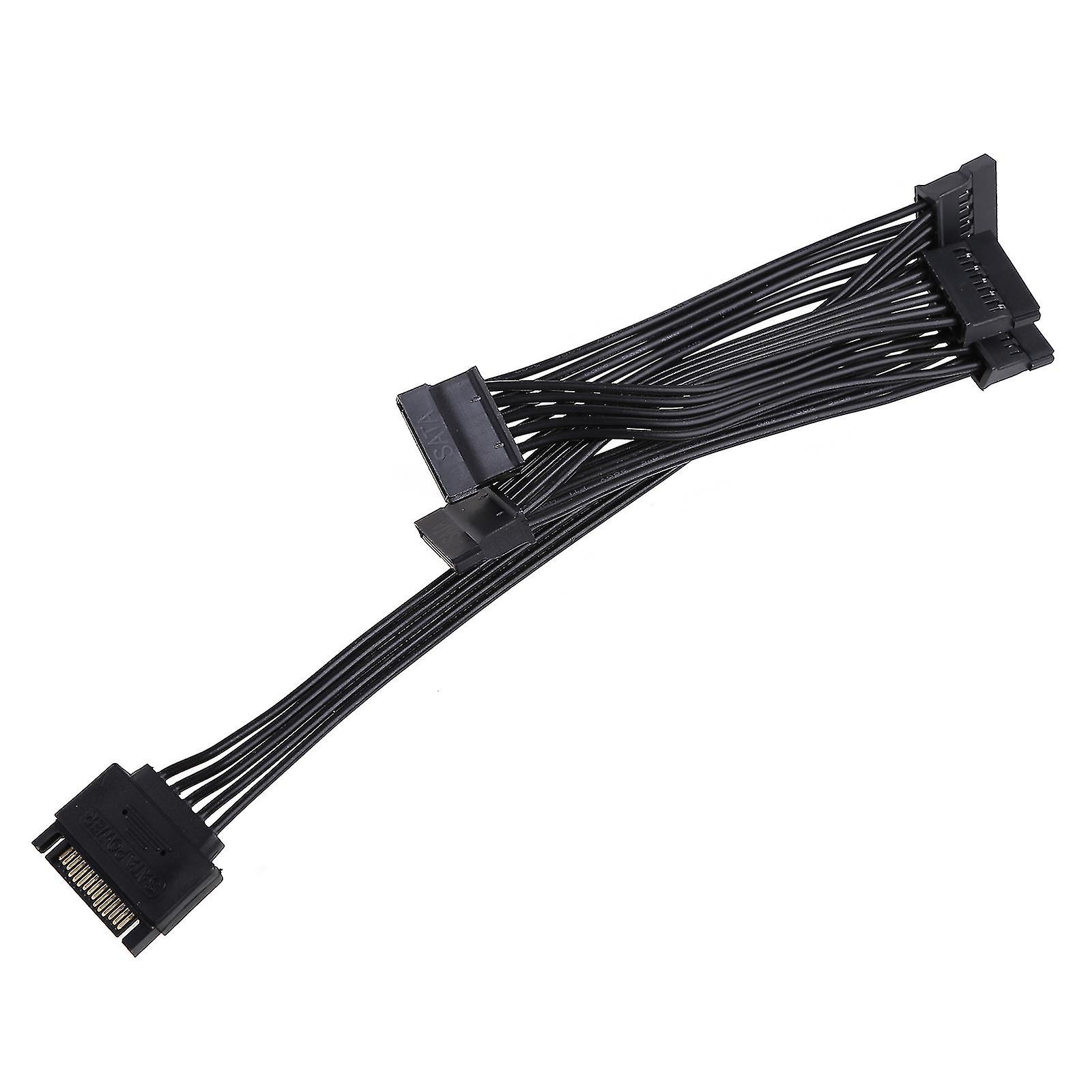 Commonly Used 15pin Sata Adapter Cable 1 To 5 Server Hard Drive Splitter Cable