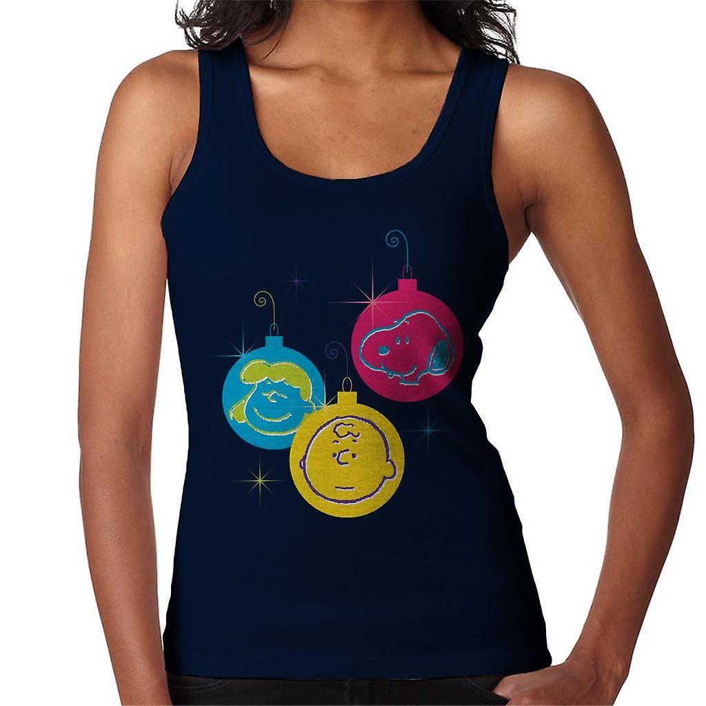 Peanuts Christmas Baubles Trio Women's Vest