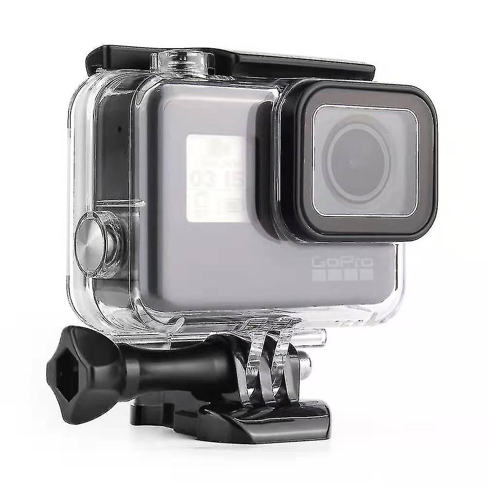 Waterproof Housing Case For Gopro Hero7/6/5 Black, Underwater Dive Case Shell