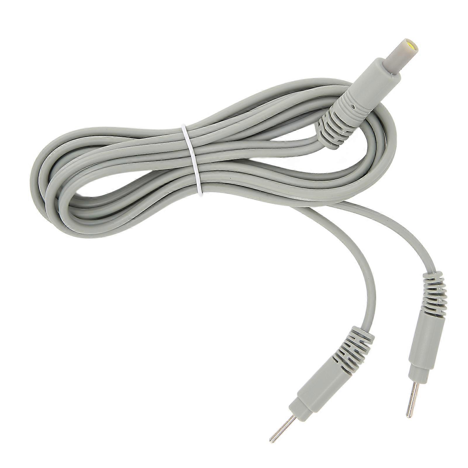 Electrode Wire Portable Electrode Connecting Cable Accessory for Digital TENS Massage Machine