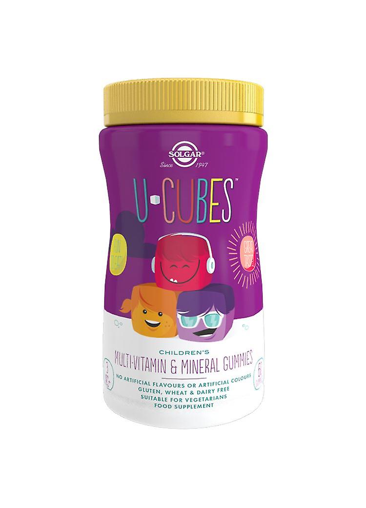 Solgar U-Cubes Children's Multi-Vitamin and Mineral - 60 Gummies
