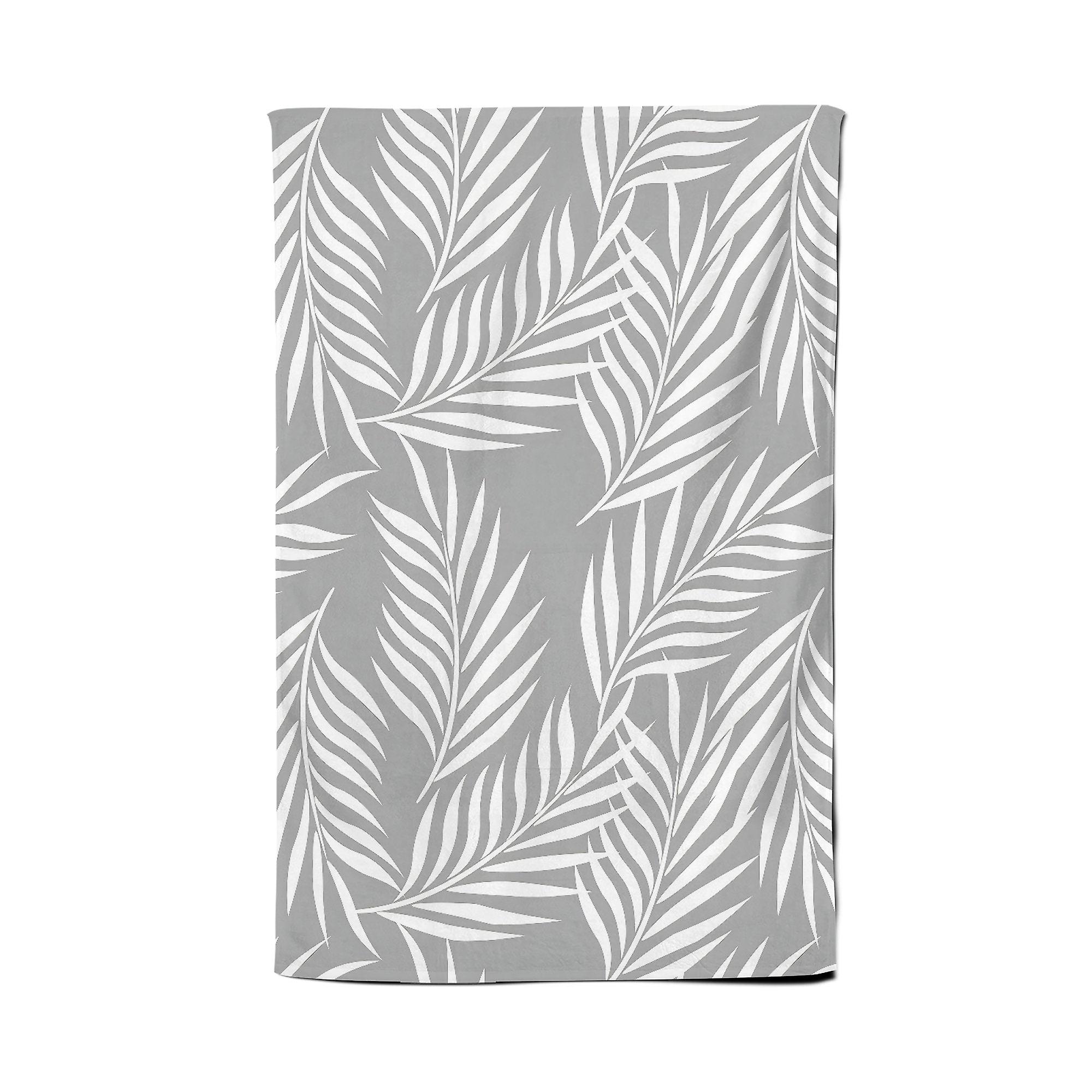Palm Tree Leaves Tea Towel
