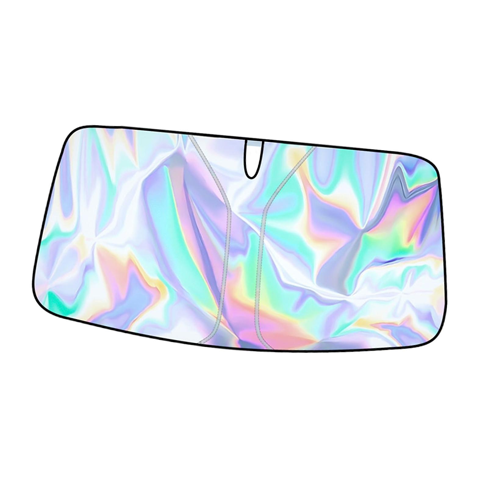 Generic Car Windshield Sun Shade Car Front Window Accessory Sturdy Car Shade 145x80cm