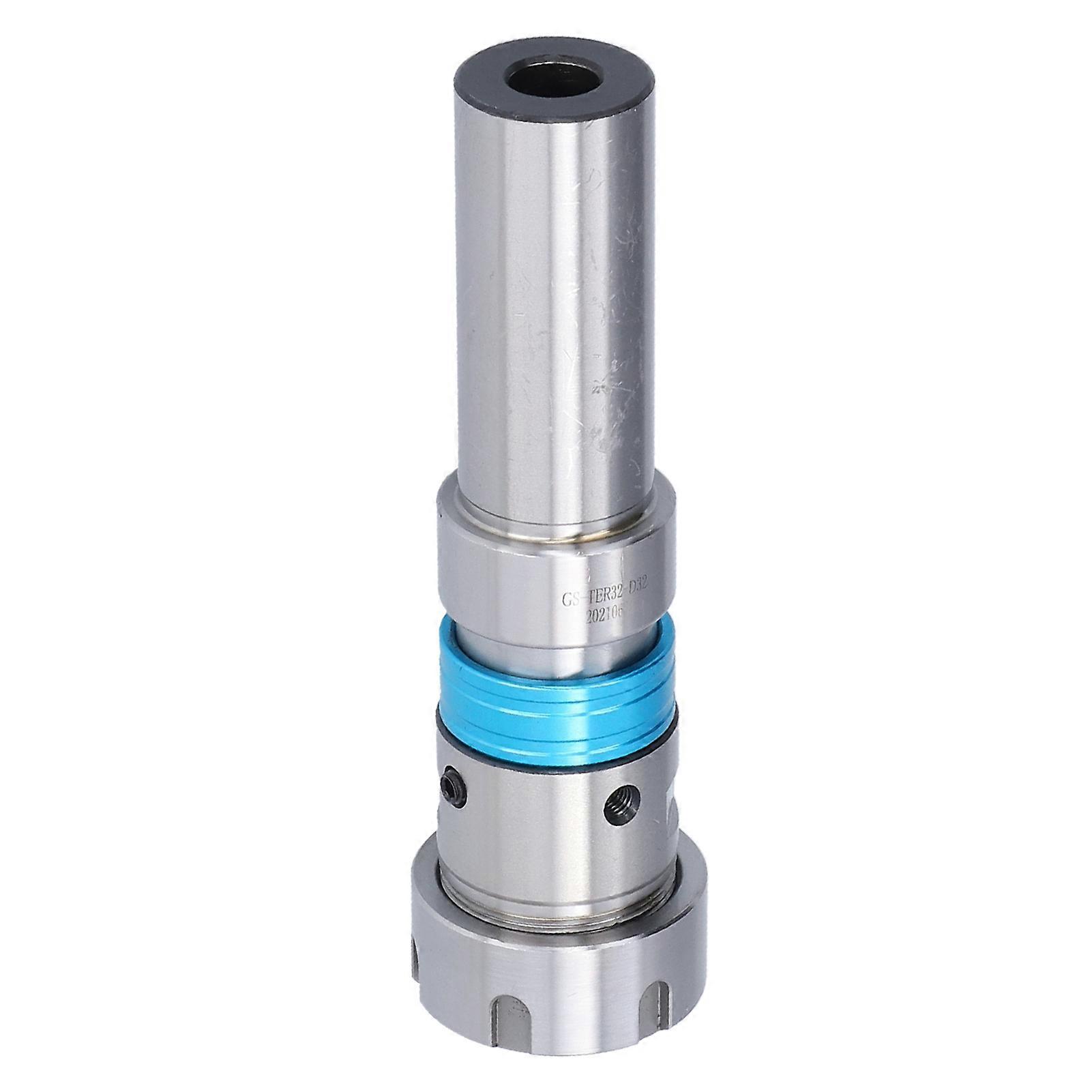 Collet Chuck Holder Floating Tapping Tool Extension Rod Straight Shank Round Handle for Milling(GS-TER32-D32 )