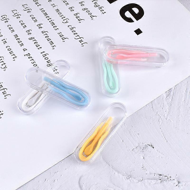 5 Sets Soft Contact Lens Suction Cup Insert and Remove Tool for Home Travel