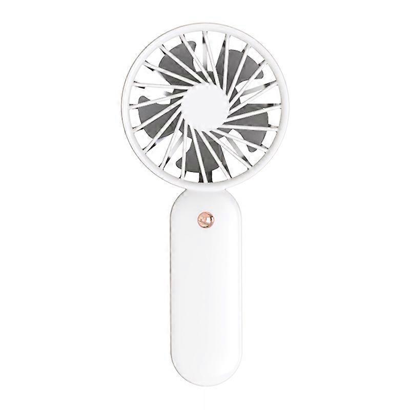 2000mah Portable USB Rechargeable Mini Fan, White