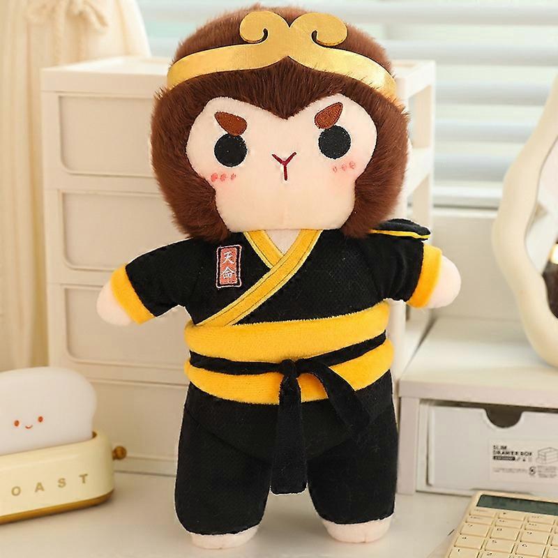 Black Myth: Goku game around the doll Black Goku plush toys Monkey King doll Ape God dolls