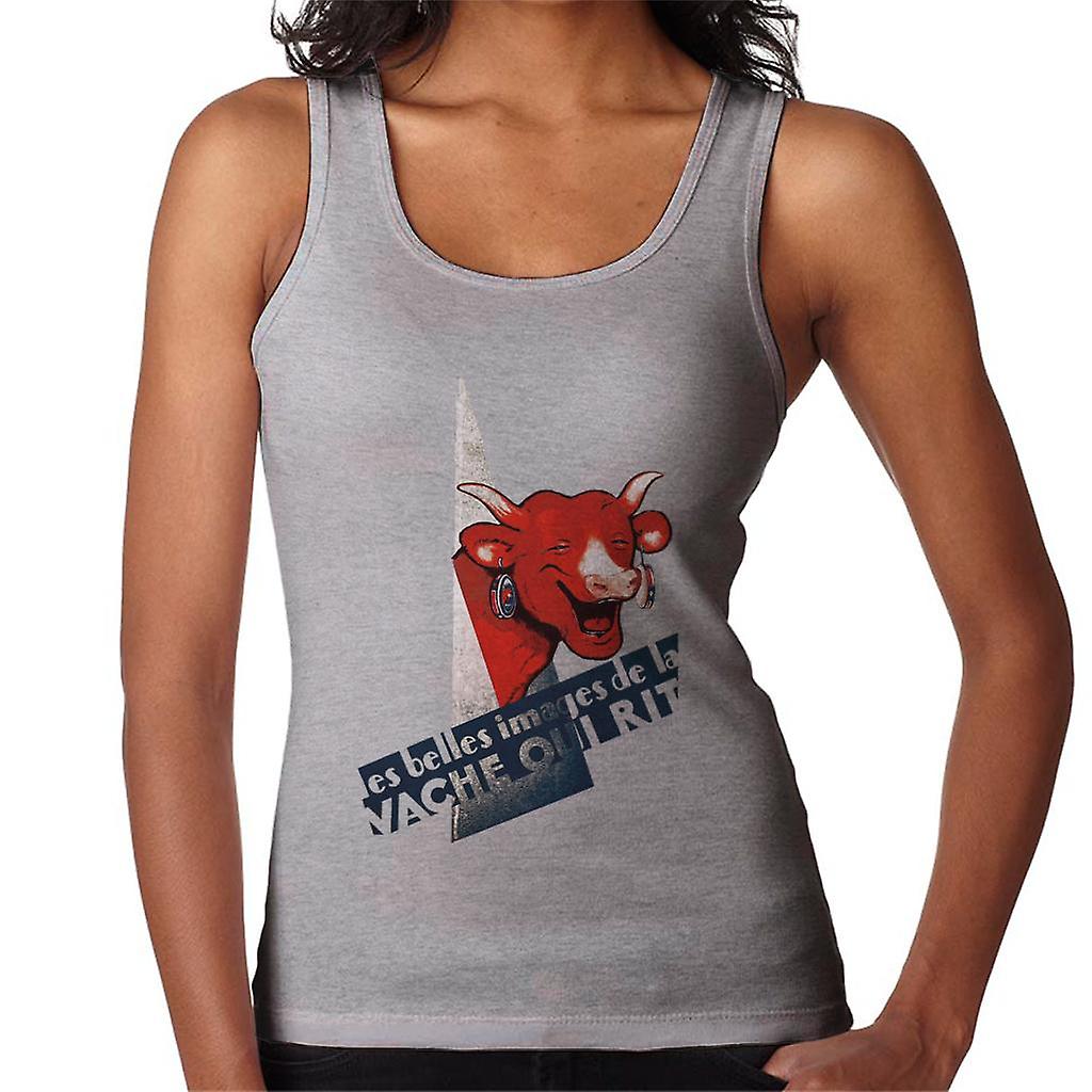 La vache qui rit Une belle image Gilet pour femmes
