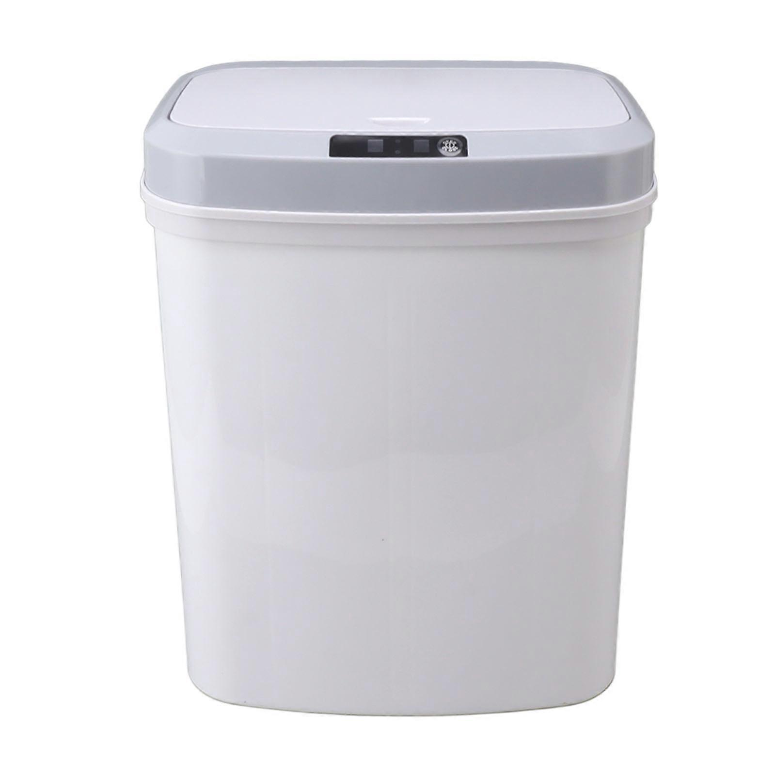 Motion Sensor Garbage Can 16L Intelligent Sensor for Kitchen Bathroom Bedroom