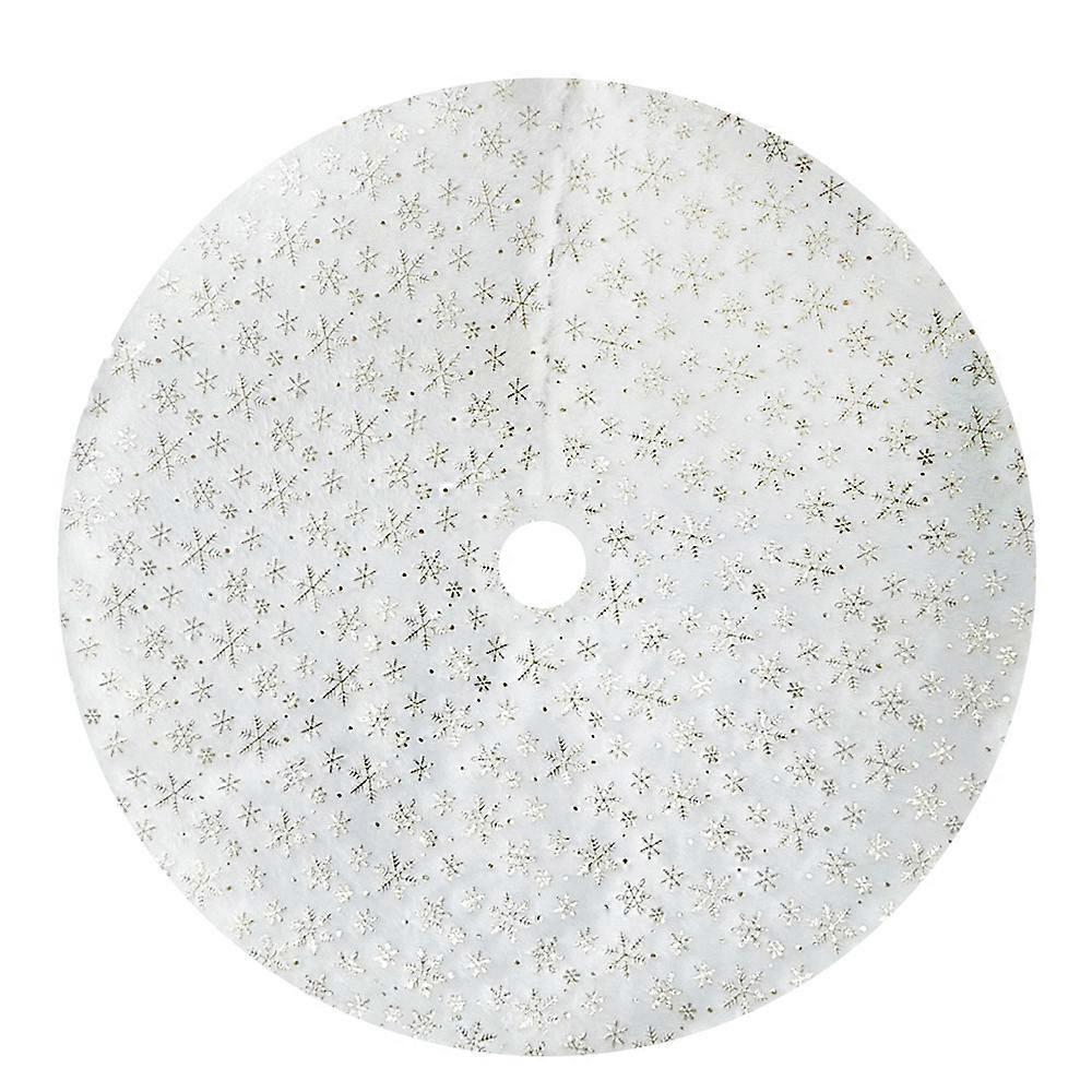 Julgranskjol, stor rund modeträdkjol för julprydnader och semesterdekorationer