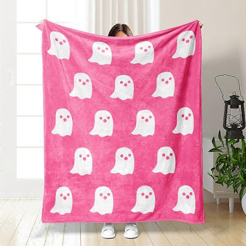 Halloween Classic 3D Printed Flannel Blanket Air Conditioning Blanket