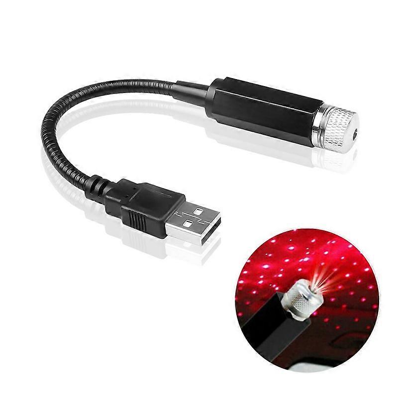 Romantic LED Starry Sky Night Light 5V USB Interface Galaxy Star Projector Lamp for Car Roof Room Ceiling Decor Plug and Play