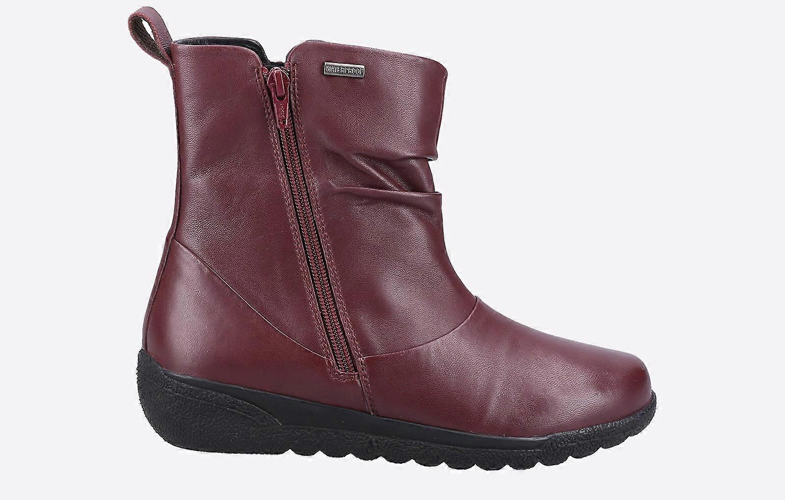 Fleet & Foster Brecknock Boots Burgundy