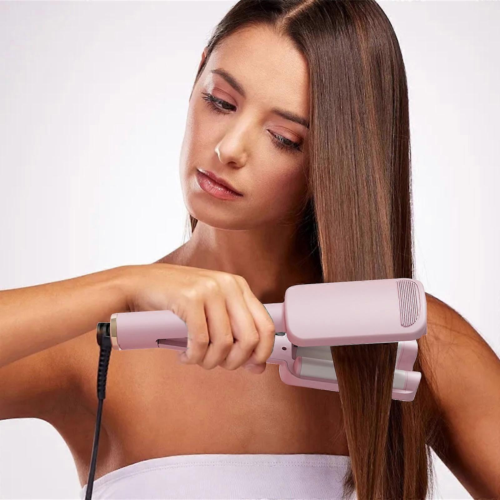 28mm Deep U-shaped Eggs Roll Hair Curler Create Beautiful Water Wave Cake Rolls With This Convenient Wool Large Lazy Hair Styling Tool