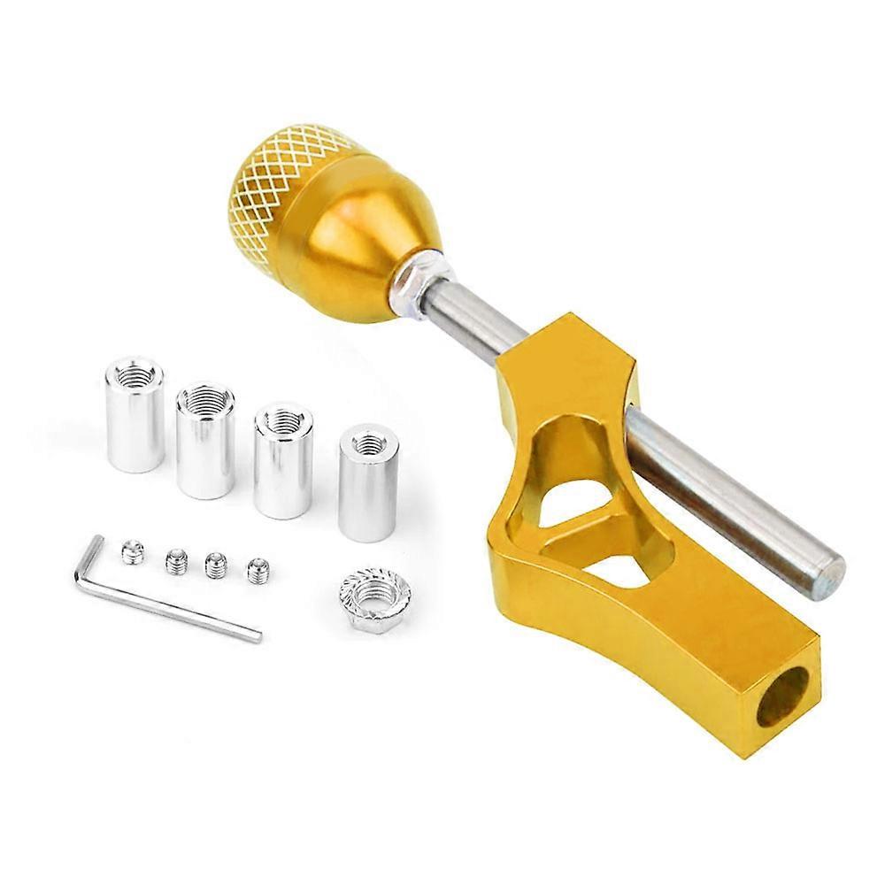 Aluminum Adjustable Single Bend Car Shifter Lever Extender With Gear Shift Knob Head For Honda Civic Integra B/D Series