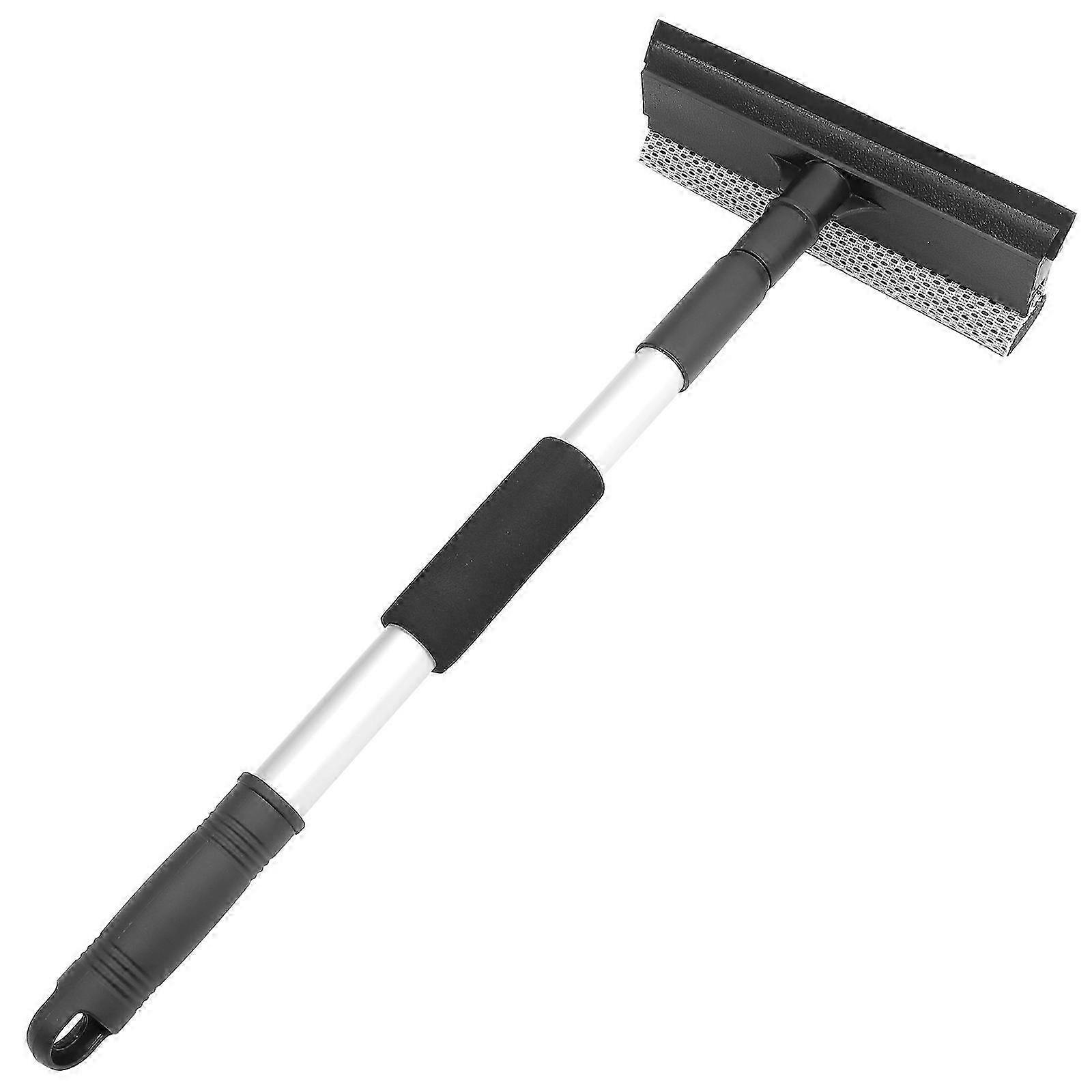 Window Squeegee 2-side Car Windshield Squeegee Car Cleaning Tool Telescopic Mirror Window Wiper Tool
