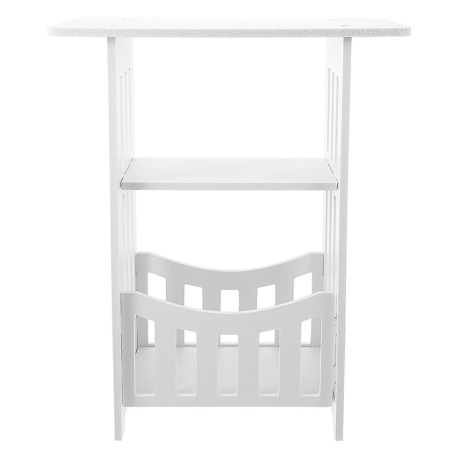 Sofa Side Storage Cabinet Bedside Table Storage Shelf Sofa End Table Home Furniture