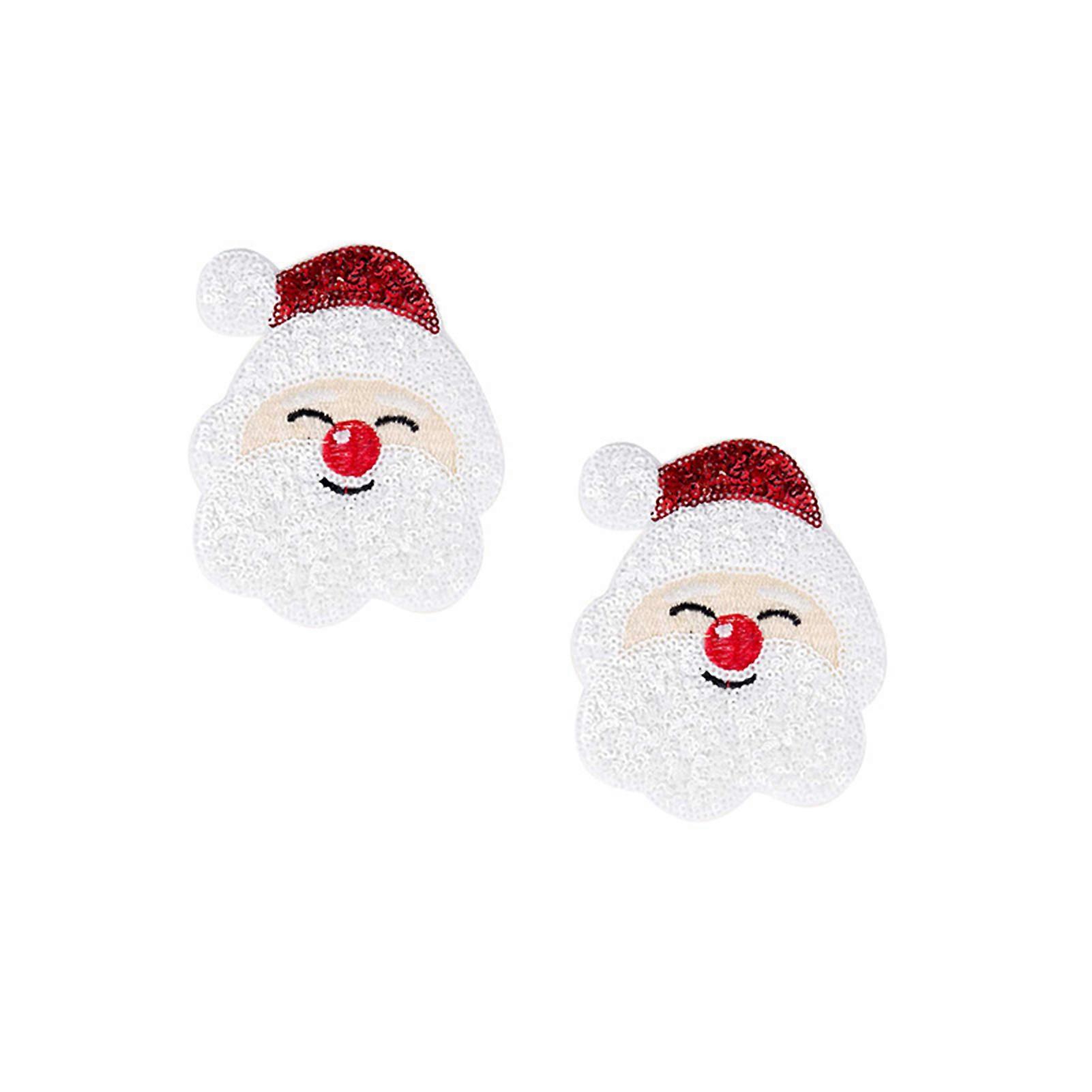 2Pcs Christmas Theme Breast Sticker Skin-friendly and Comfortabe Suitable for Christmas Night Club