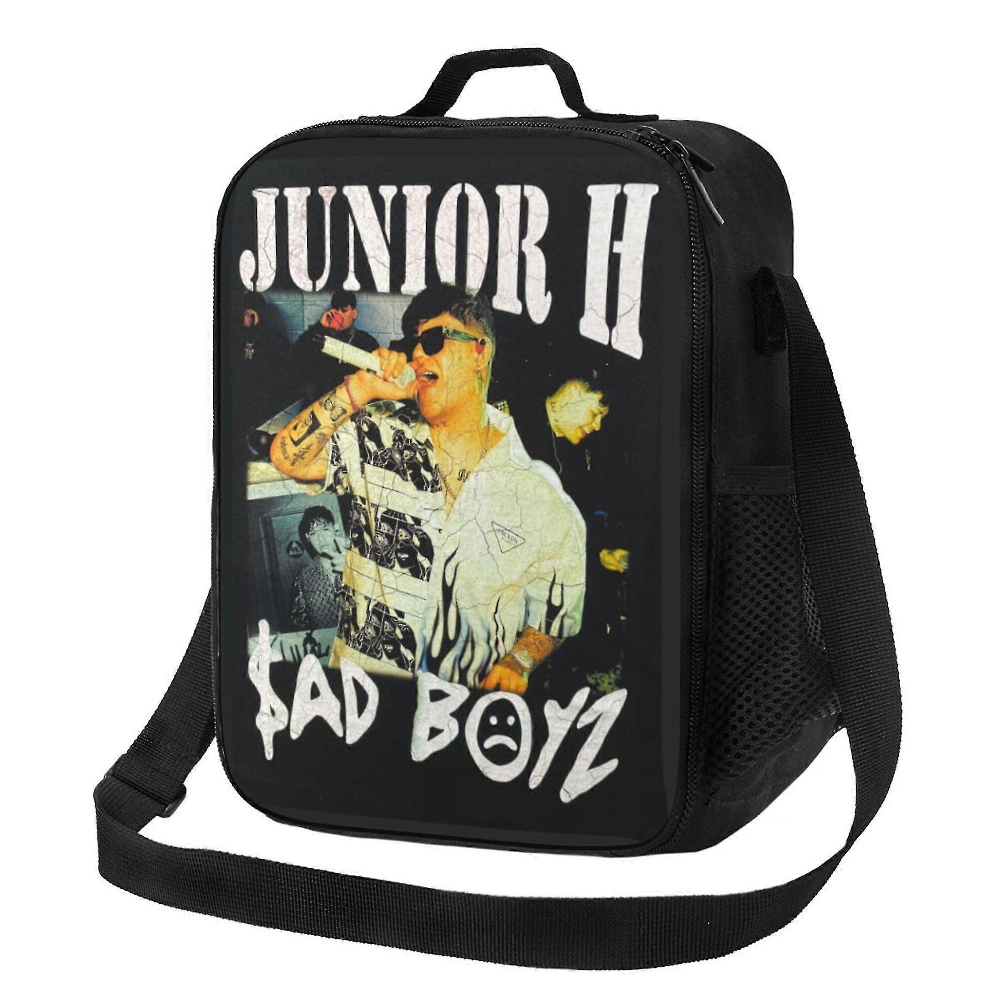 Junior H $ad Boyz Lunch Bag Lunch Box Durable Lunch Tote Bag Portable Reusable Lunch Box Tote For Sport Picnic Cam -cnbv