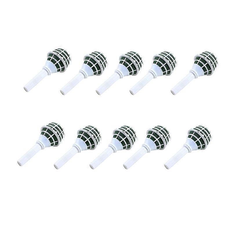 10PCS Foam Floral Handle Bouquet Holders Handle Bouquet Holder Arrangement Foam Kit Wedding Supplie