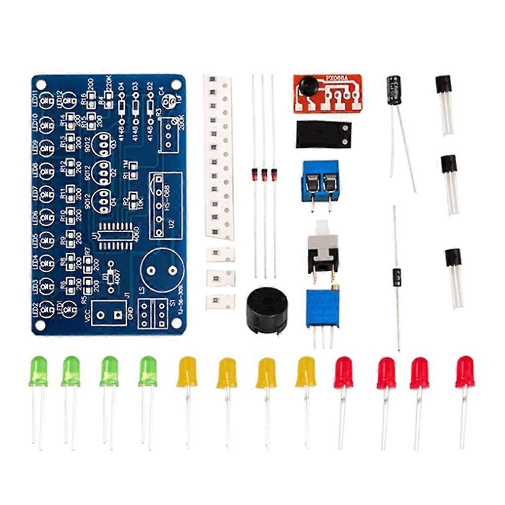 Simple LED Flash DIY Kits Circuit Electronic Production DIY Suite