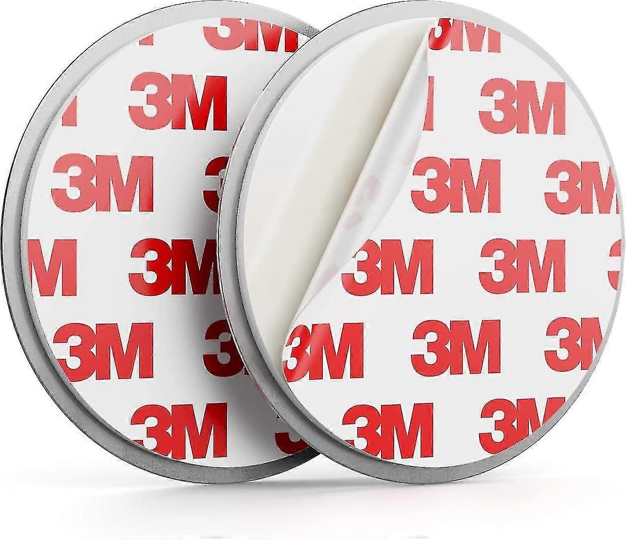 2x Magnetic Mount For Smoke Detectors Magnetic Mount Fire Detectors Self Adhesive Magnetic Mount Adhesive Surface Diameter 65mm