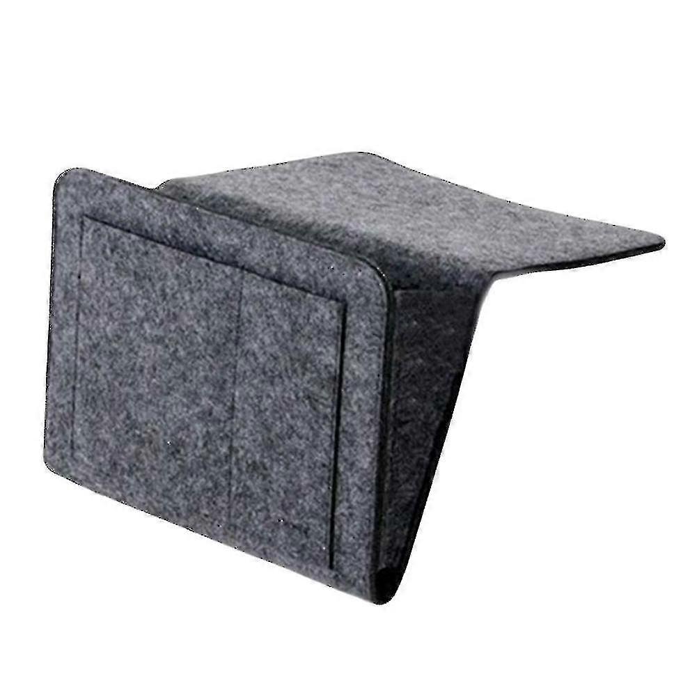 Bedside Felt Storage Bag With Pockets Bed Sofa Desk Hanging Organizer For Phone Magazines