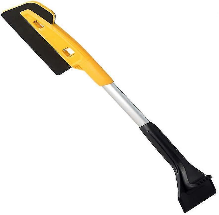 Ice Scraper, 2-in-1 Car Snow Brush, Removable 27.5 Inch Snow Plow And Whisk