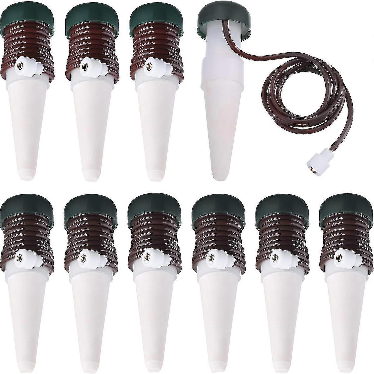 Watering Stakes Automatic Watering System, 10 Pack Plant Self Drip Irrigation Slow Release