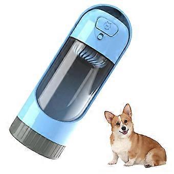 Dog Water Bottle For Walking,portable Pet Water Dispenser1pcs-blue