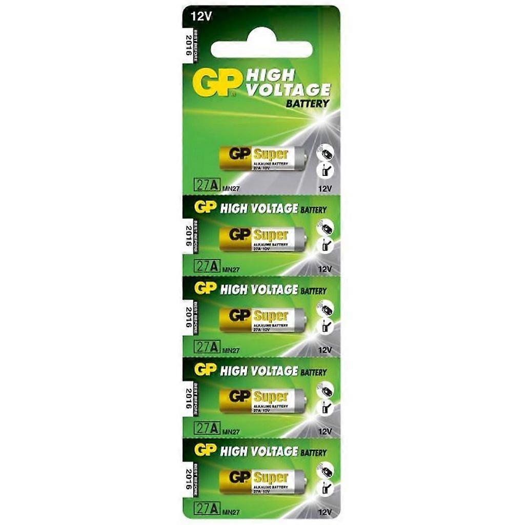 GP Special Batteries 27A, 5-pack