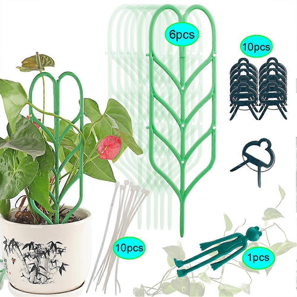 Efficient 27 PCS Climbing Plant Support & Trellis Kit