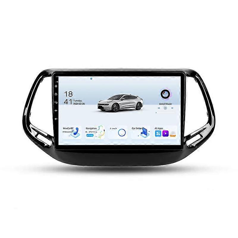 Car Radio Player For Jeep Compass 2 MP 2016 - 2018 Multimedia Video WIFI Navigation