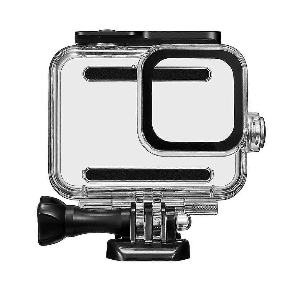 Waterproof Shell Frame Case Kit+Buoyancy Rod+12pcs Anti Fog Inserts for Gopro Hero 8