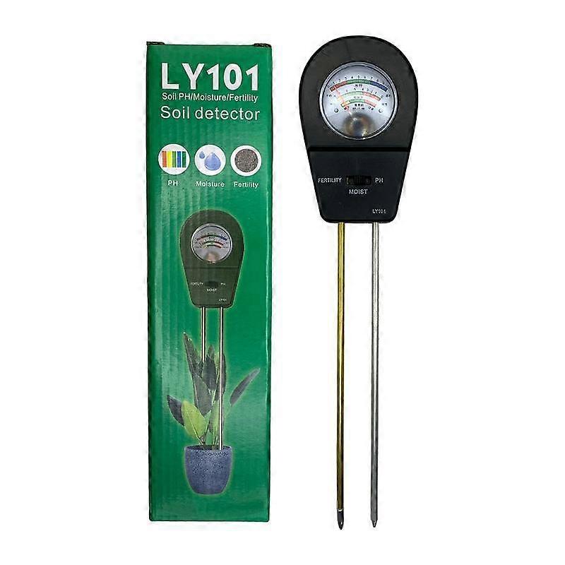 3-in-1 Soil Moisture Meter Digital Soil Moisture Meter Plant Accessories Soil PH Meter Test Kit Tool For Garden Lawn Farm