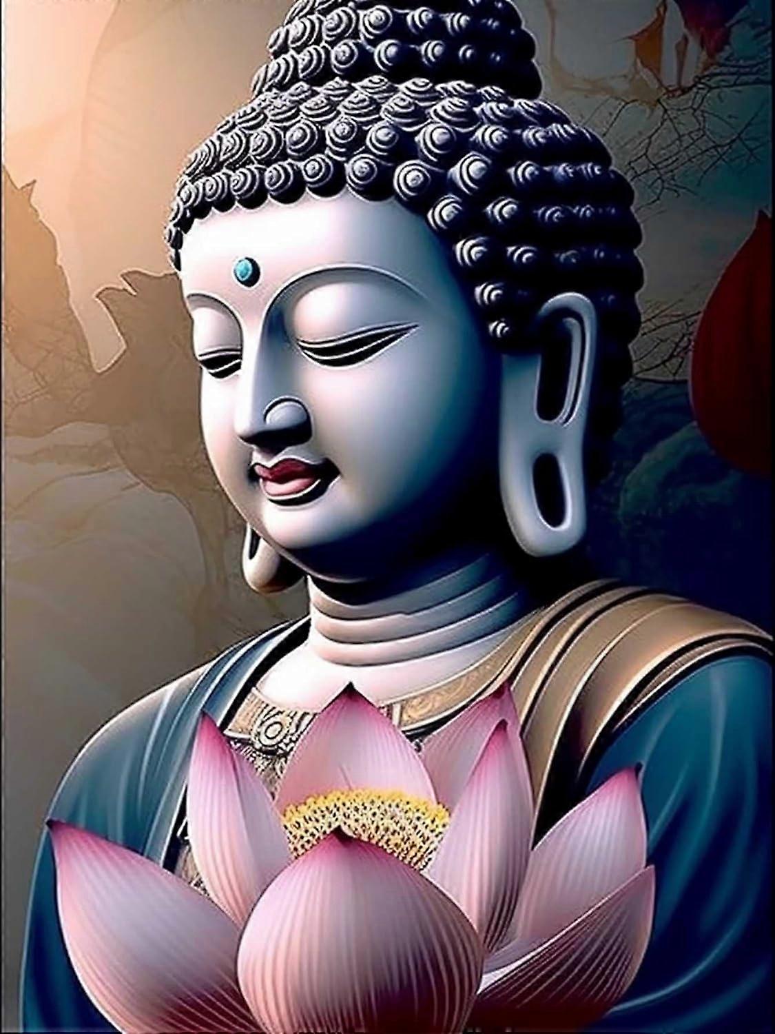 30x40 cm Diamond Painting Kits,Buddha(Style 13)