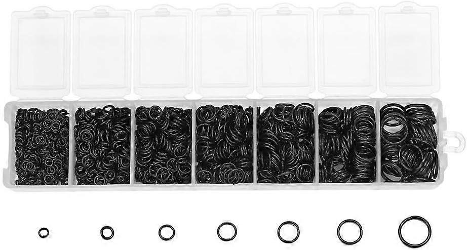 1370pcs Assorted Jump Ring Split Rings - Jewellery Findings Connector