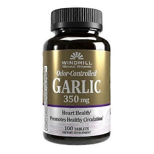 طاحونة هوائية صحية ثوم برائحة التحكم فيها ، 350 مجم ، 100 قرص