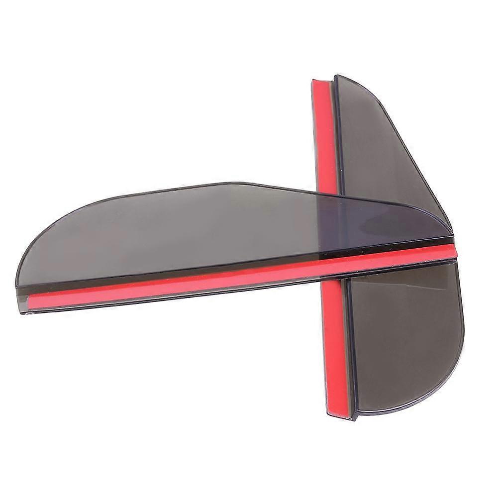 2pc Universal Car Rearview Mirror Eyebrow Rain Cover Shade Shield Sun Visor Auto Rearview Mirror Protector Car Styling Sticker