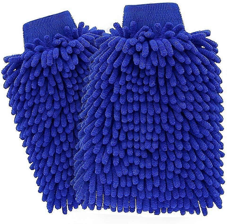 Autowaschhandschuhe, Mikrofaser, wasserdichtes Reinigungsset für Autowäsche