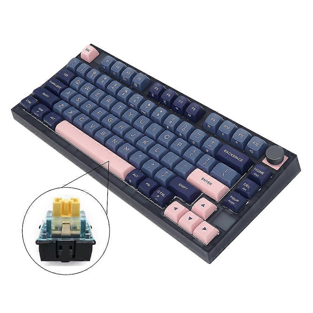 GK75 Mechanical Keyboard RGB Backlit Gaming Keyboards Gateron-Optical Switch